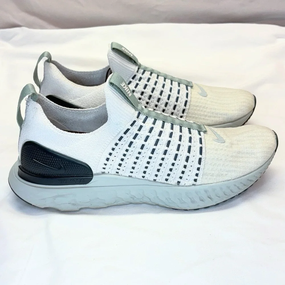 Nike React Phantom Run Flyknit 2 Running Shoes Women's 9 Slip On Sneakers DO6698